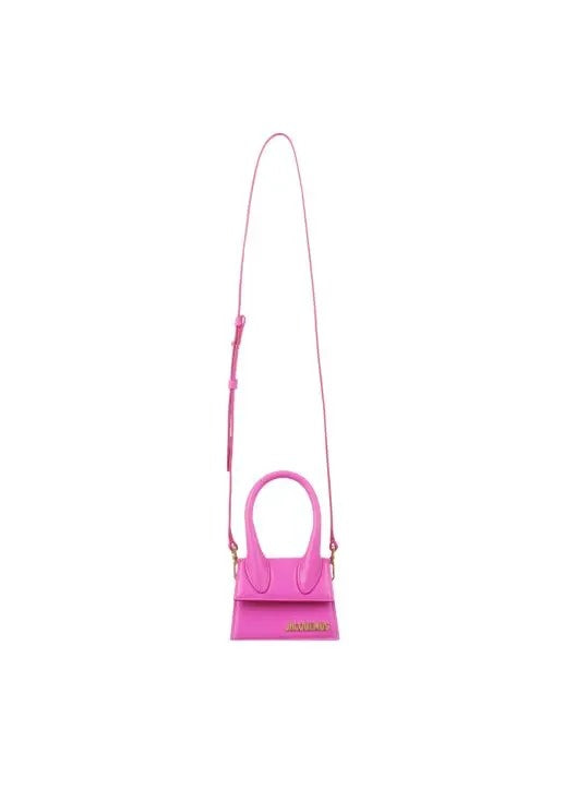 JACQUEMUS Le Chiquito. Mini borsa a mano in pelle firmata.