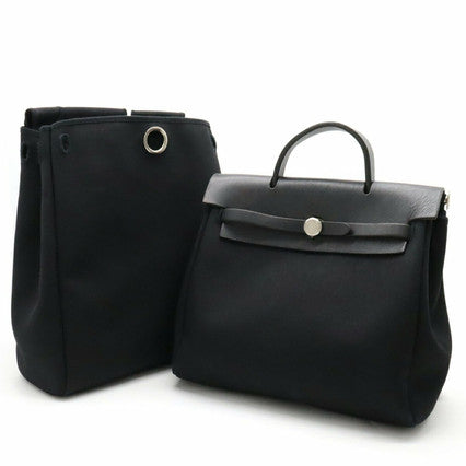 Hermès Zaino in Pelle in Nero
