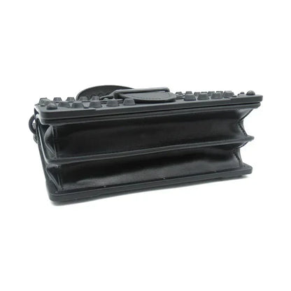 Prada Cahier Studded Shoulder Bag