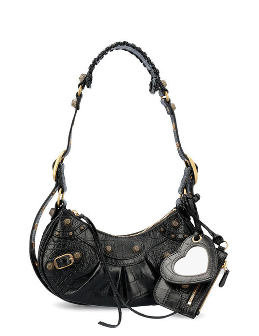 BALENCIAGA Borsa Cagole In Pelle