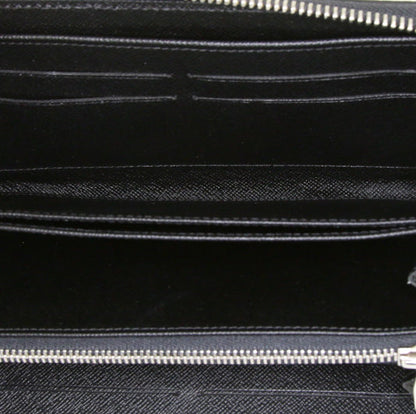 Portafogli Louis Vuitton Zippy in pelle Epi blu con motivo