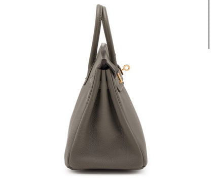 Birkin 25 cm Etain Togo