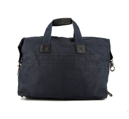 Borsa da viaggio Louis Vuitton America's Cup in tela blu e pelle nera