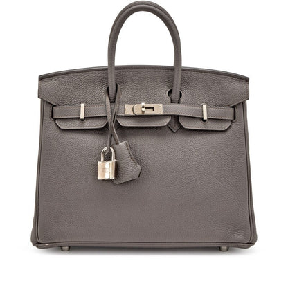 Hermès
Etain Togo Birkin 25 Palladium Hardware, 2017