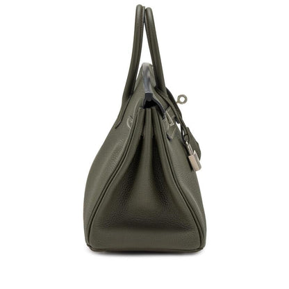 Hermès
Vert Gris Togo Birkin 25 Palladium Hardware, 2022