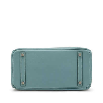 Hermès
Bleu Ciel Togo Birkin 30 Palladium Hardware, 2009