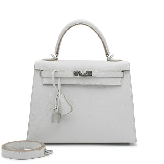 Hermès
Gris Pale Epsom Kelly 25 Sellier Palladium Hardware, 2023