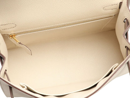 Hermès
Nata and Gris Epsom HSS Kelly 25 Gold Hardware, 2021