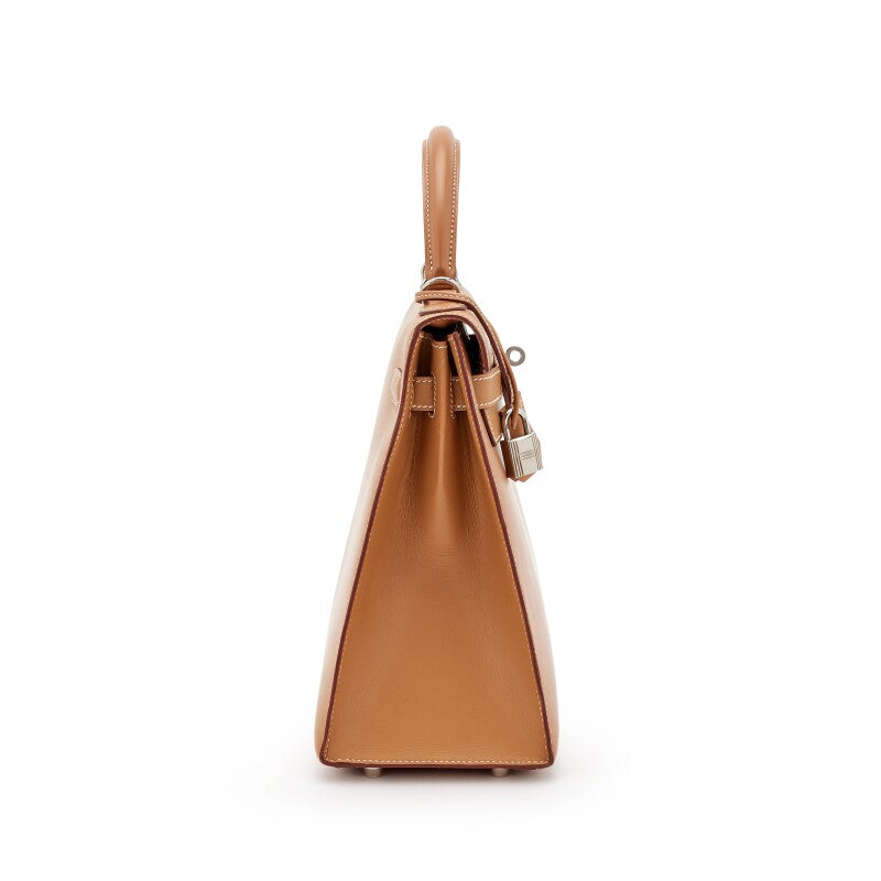 Hermès
Naturelle Vache Kelly Sellier 32 Palladium Hardware, 2001