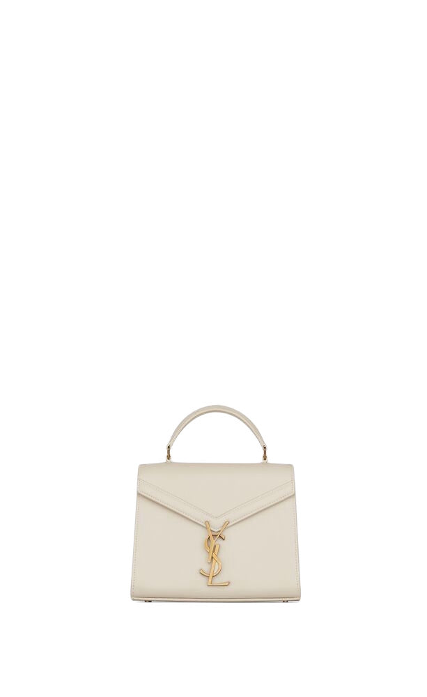 BORSA CASSANDRA MINI IN PELLE GOFFRATA GRAIN DE POUDRE