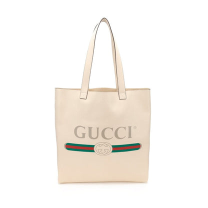 Gucci
White Calfskin Large Logo Tote
