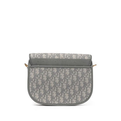Christian Dior
Grey Oblique Canvas Medium Bobby Bag Gold Hardware
