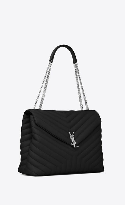 LOULOU GRANDE IN PELLE TRAPUNTATA