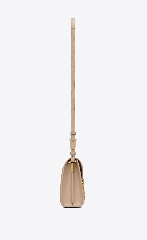 BORSA CASSANDRA MINI IN PELLE GOFFRATA GRAIN DE POUDRE