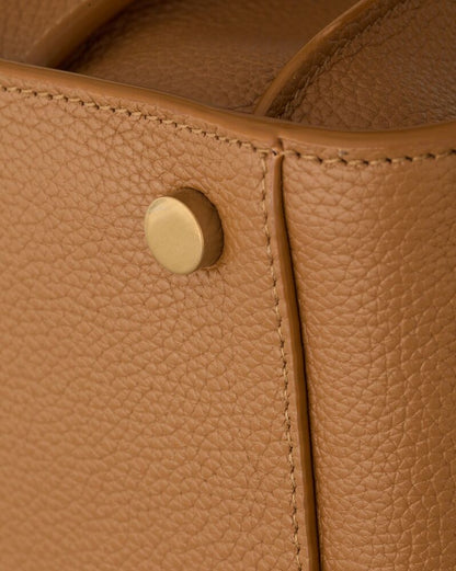SAC DE JOUR MEDIA MORBIDA IN PELLE MARTELLATA