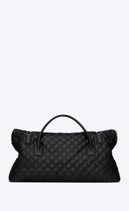 ES BORSA DA VIAGGIO GRANDE IN PELLE TRAPUNTATA