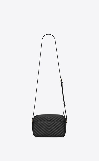 CAMERA BAG LOU IN PELLE TRAPUNTATA