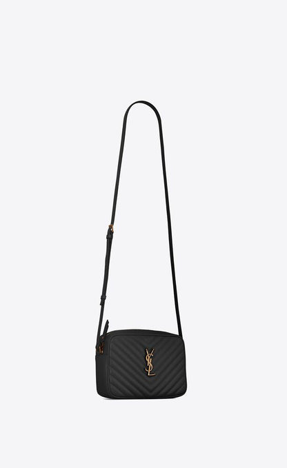 CAMERA BAG LOU IN PELLE TRAPUNTATA