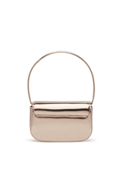 1DR-Iconica borsa a spalla in pelle specchiata