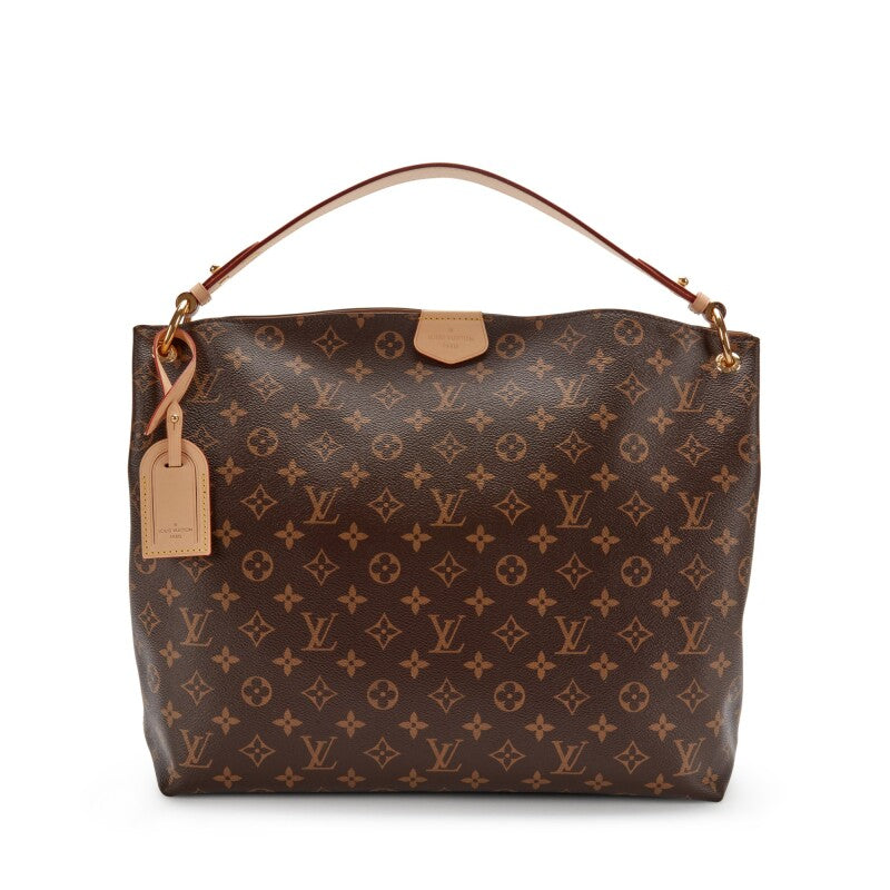 Bag Louis vuitton Ebene Monogram Coated Canvas Graceful MM Gold Hardware, 2021