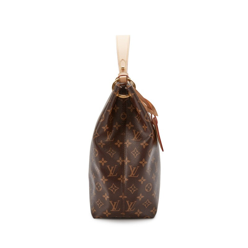 Bag Louis vuitton Ebene Monogram Coated Canvas Graceful MM Gold Hardware, 2021
