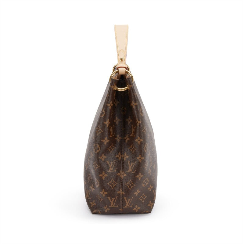 Bag Louis vuitton Brown Monogram Coated Canvas Graceful MM Gold Hardware, 2021