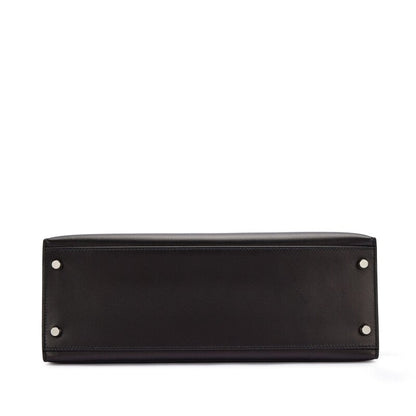 Hermès Black Box Kelly 32 Sellier Palladium Hardware, 2004