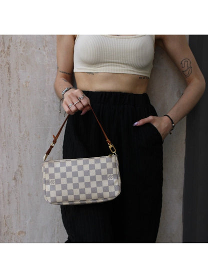 Pochette Louis Vuitton Damier Azur